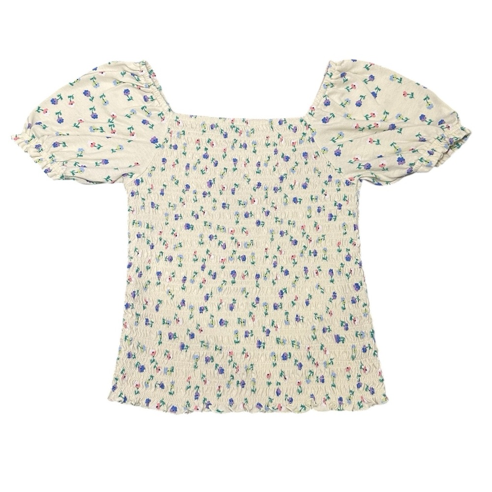 Girl’s Light Yellow Elastic Top